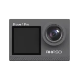 AKASO Brave 4 Pro 20MP 4K Waterproof Dual Screen Wi-Fi Remote Control Action Camera