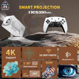 HCS350 Max Gaming Projector with Voice Remote And android TV
