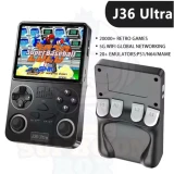 J36 Ultra All-in-One Handheld Gaming Console with Wi-Fi & YouTube Support