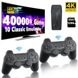 M8 TV Game Stick 4K with Wireless 2 Gamepad 2GB RAM 64GB ROM