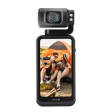 ORDRO M3 Digital Video Camera with 3.5in Touch LCD Screen 180?Rotatable 120?Wide Angle IR Night Vision - black