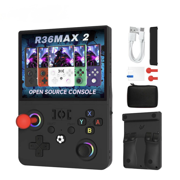 R36 Max 2 Handheld Game Console with Wi-Fi
