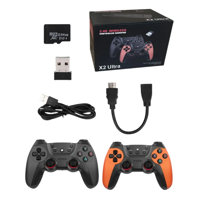 X2 Ultra Console de jeu vidéo ou seulement 2.4 G double contrôleur sans