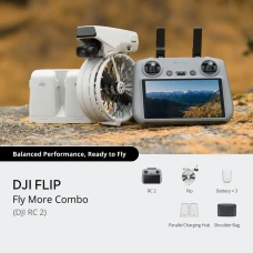 DJI Flip Drone Fly More Combo (With RC Remot)