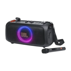 JBL PartyBox On-The-Go Essential Portable Party Speaker With Wireless Microphone